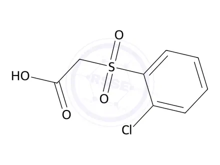 Chemical structure of 2-(2-Chlorobenzenesulfonyl)acetic acid
