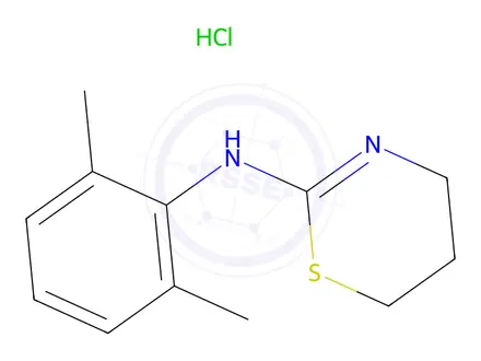 Chemical structure of Xylazine Hydrochloride