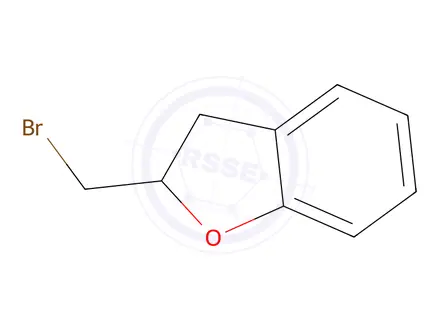 Chemical structure of 2-(bromomethyl)-2,3-dihydro-1-benzofuran