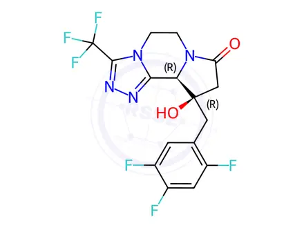 Chemical structure of Sitagliptin Phosphate Impurity 225