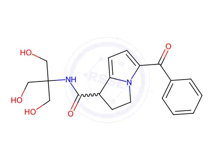 Chemical structure of rac Ketoroloc Tris Amide Impurity