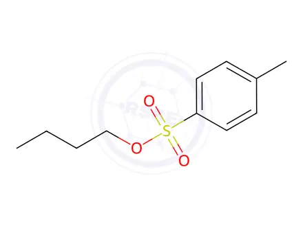 Chemical structure of butyl 4-methylbenzenesulfonate