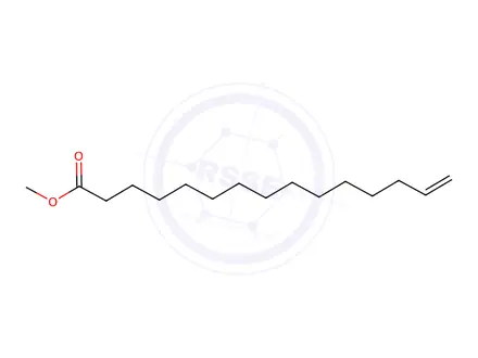 Chemical structure of Methyl 14-Pentadecenoate