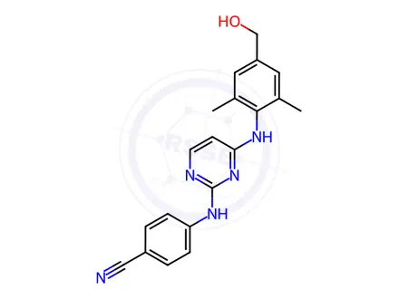 Chemical structure of Dapivirine Impurity 83