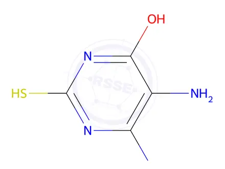 Chemical structure of Methylthiouracil Impurity 16