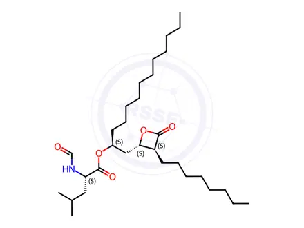 Chemical structure of Octyl Orlistat