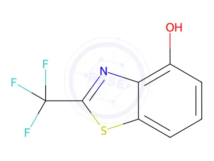 Chemical structure of 4-Hydroxy-2-(trifluoromethyl)benzothiazole