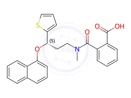 Chemical structure of Duloxetine Impurity 13