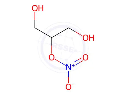 Chemical structure of Glyceryl Trinitrate Impurity 3(Glyceryl Trinitrate EP Impurity C)
