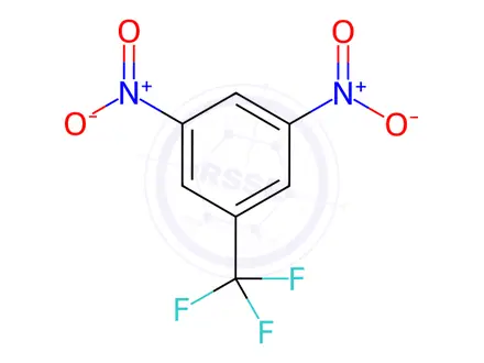 Chemical structure of 3,5-Dinitrobenzotrifluoride
