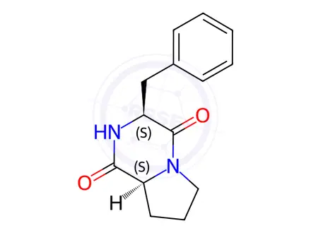 Chemical structure of Cyclo(-Phe-Pro)