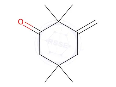 Chemical structure of 2,2,5,5-Tetramethyl-3-methylene-1-cyclohexanone