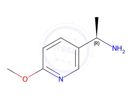Chemical structure of (R)-1-(6-METHOXYPYRIDIN-3-YL)ETHANAMINE DIHYDROCHLORIDE