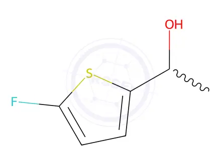 Chemical structure of 1-(5-Fluorothiophen-2-yl)ethan-1-ol