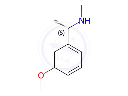 Chemical structure of (S)-1-(3-Methoxyphenyl)-N-methylethanamine