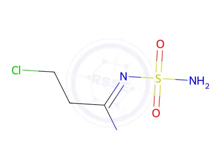Chemical structure of N-Sulphamyl-3-chloropropionamidine