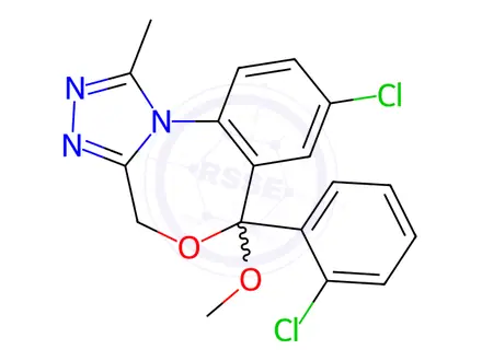 Chemical structure of Cyproconazole Impurity 14