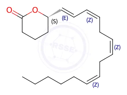 Chemical structure of 5(S)-HETE lactone