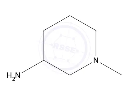 Chemical structure of 1-methylpiperidin-3-amineHCl