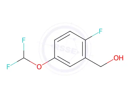 Chemical structure of (5-(Difluoromethoxy)-2-fluorophenyl)methanol