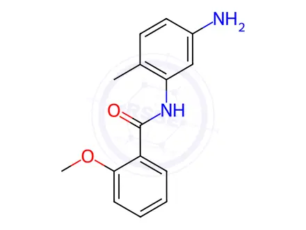 Chemical structure of N-(5-Amino-2-methylphenyl)-2-methoxybenzamide