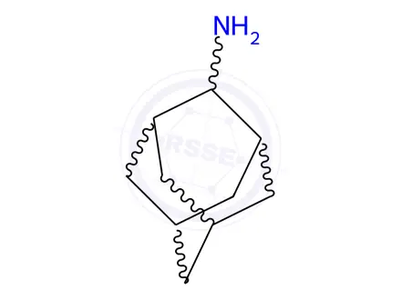 Chemical structure of 2-Aminoadamantane