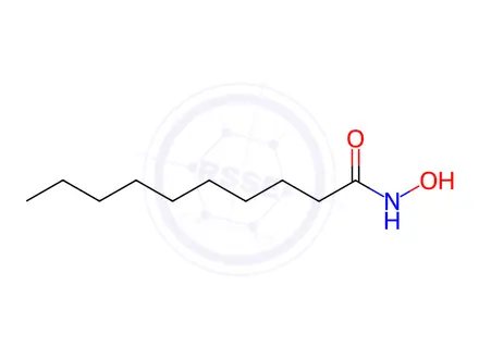 Chemical structure of n-Hydroxydecanamide