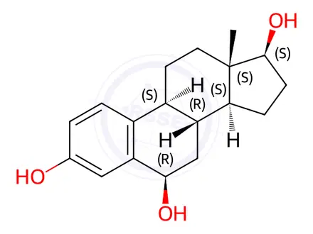 Chemical structure of 6β-Hydroxy 17β-Estradiol