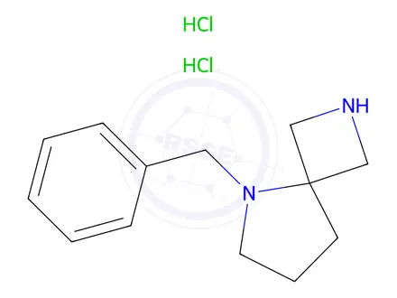 Chemical structure of 5-Benzyl-2,5-diaza-spiro[3.4]octane Dihydrochloride