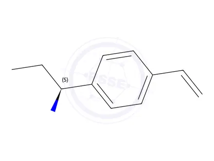 Chemical structure of (S)-1-(4-Vinylphenyl)propan-1-amine