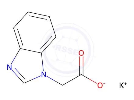 Chemical structure of Potassium 2-(1H-benzo[d]imidazol-1-yl)acetate