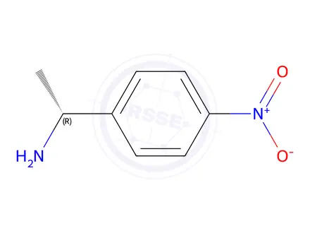Chemical structure of R-(+)-α-Methyl-4-nitrobenzylamine