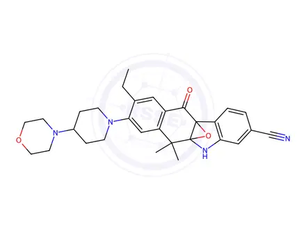 Chemical structure of Alectinib impurity 18