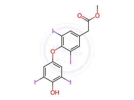 Chemical structure of Liothyronine Impurity 32