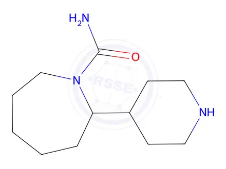 Chemical structure of 2-(Piperidin-4-yl)azepane-1-carboxamide