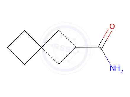 Chemical structure of Spiro[3.3]heptane-2-carboxamide