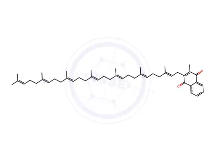 Chemical structure of Menaquinone-7(MK-7)