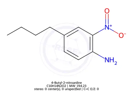 Chemical structure of 4-Butyl-2-nitroaniline