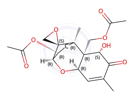 Chemical structure of Deoxynivalenol Impurity 2