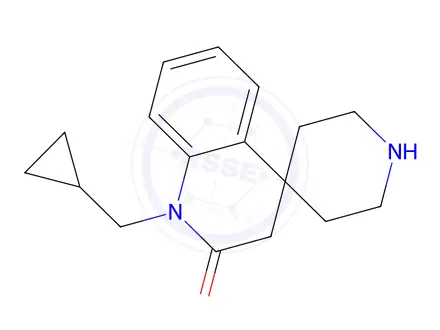 Chemical structure of 1'-(Cyclopropylmethyl)-1'H-spiro[piperidine-4,4'-quinolin]-2'(3'H)-one