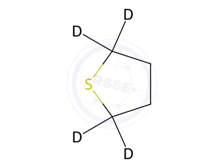 Chemical structure of Tetrahydrothiophene-2,2,5,5-d4