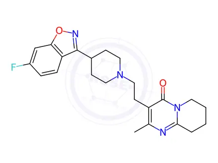 Chemical structure of Risperidone