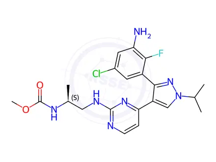 Chemical structure of Encorafenib Amino Carbamate Impurity