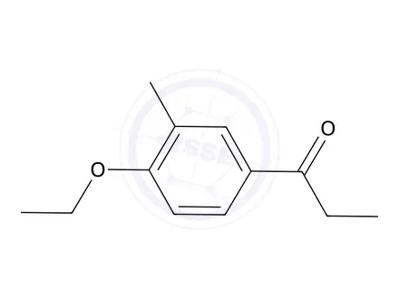 Chemical structure of 1-(4-Ethoxy-3-methylphenyl)propan-1-one