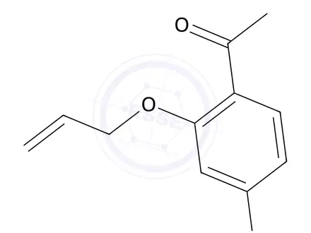Chemical structure of 1-(2-(Allyloxy)-4-bromophenyl)ethan-1-one