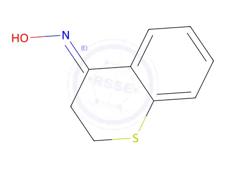 Chemical structure of (E)-thiochroman-4-one oxime
