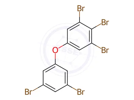 Chemical structure of 3,3',4,5,5'-Pentabromodiphenyl ether
