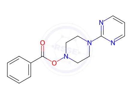 Chemical structure of Gepirone Impurity 2