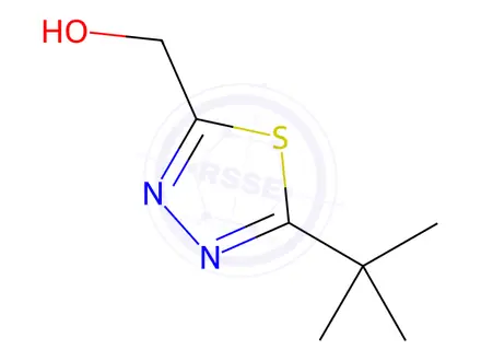 Chemical structure of (5-tert-Butyl-1,3,4-thiadiazol-2-yl)methanol