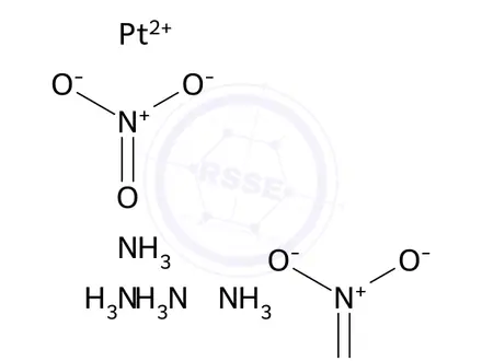 Chemical structure of Cisplatin Impurity 10 Dinitrate